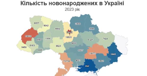 У 2023 році в Україні народжуваність впала майже на третину - Суспільство
